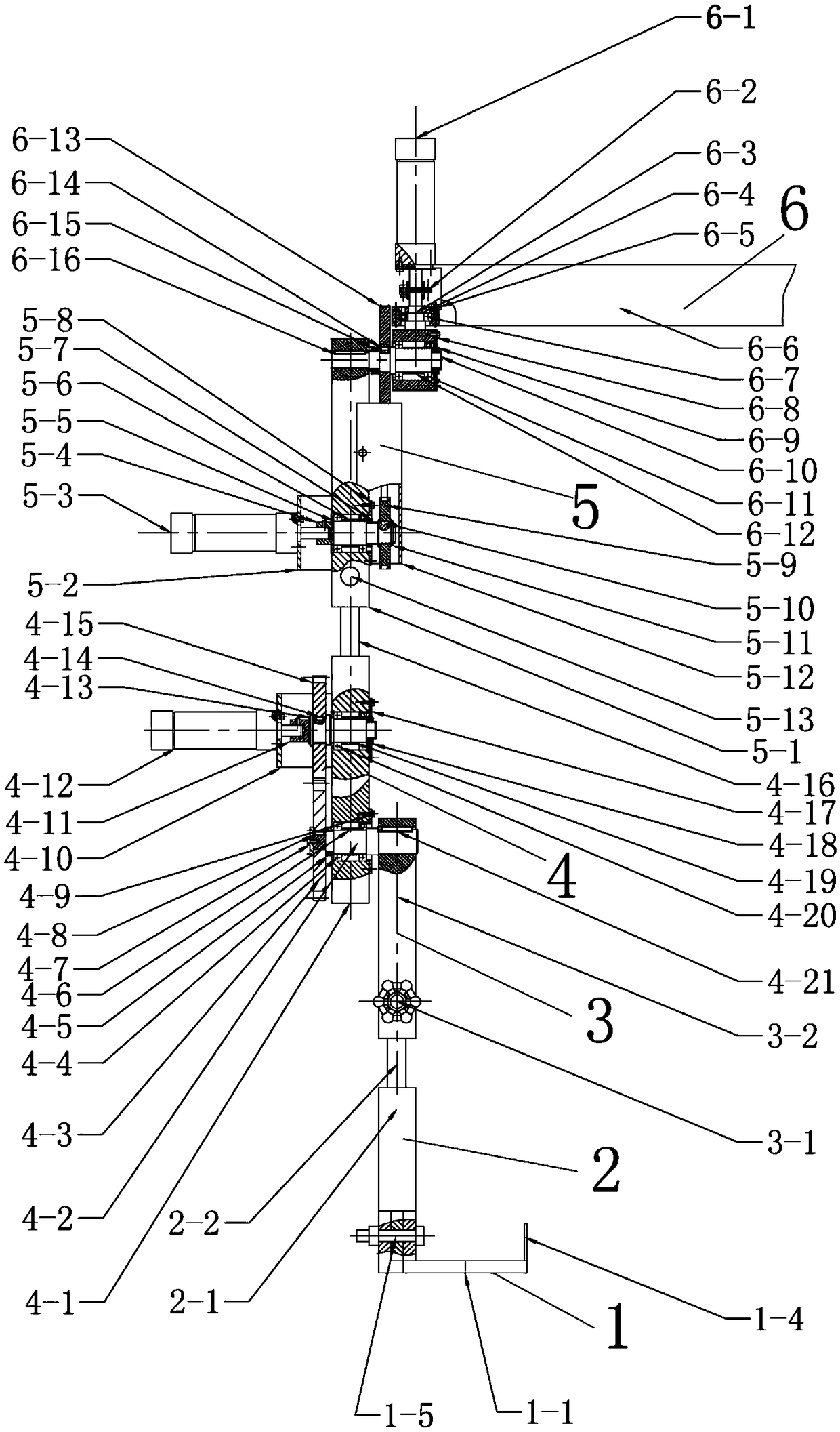 An assisted walking robot suitable for medical rehabilitation, correction or training