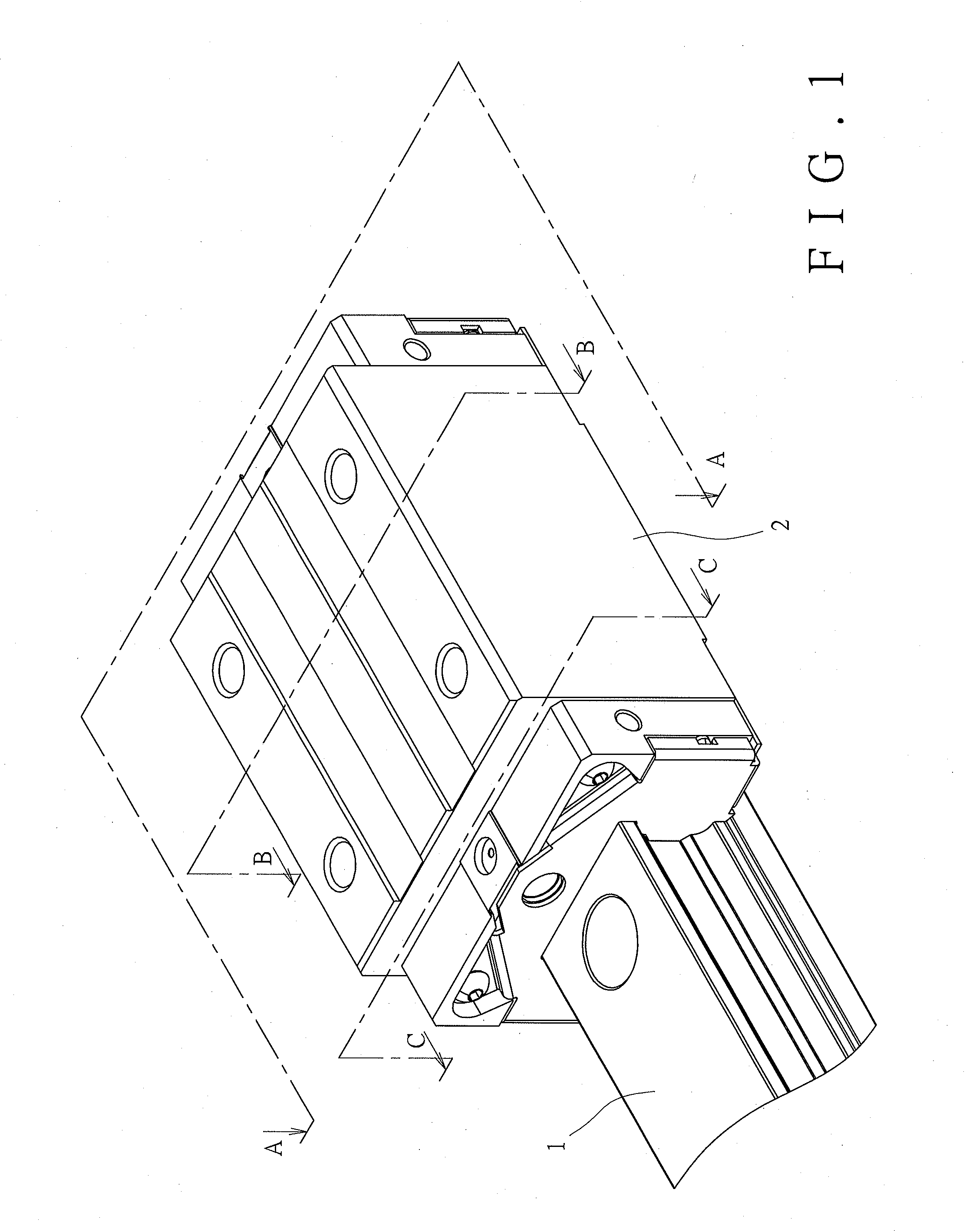 Endless circulation path for linear rail