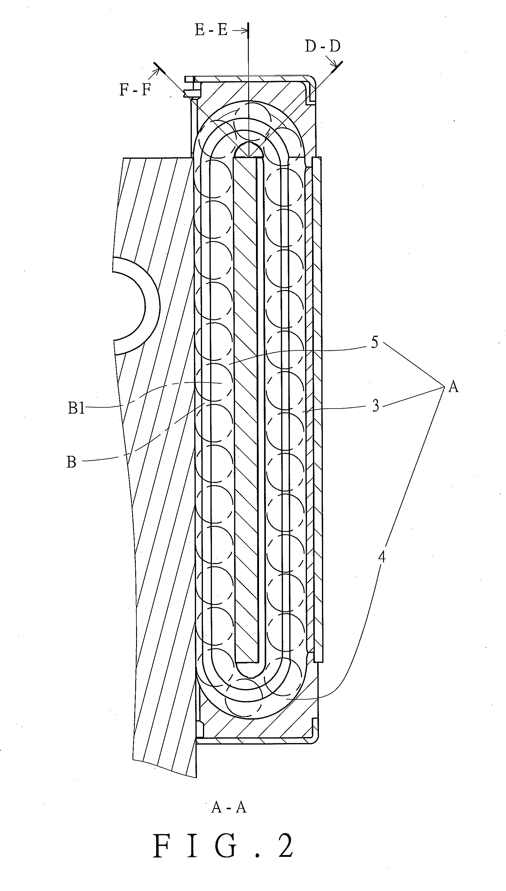 Endless circulation path for linear rail