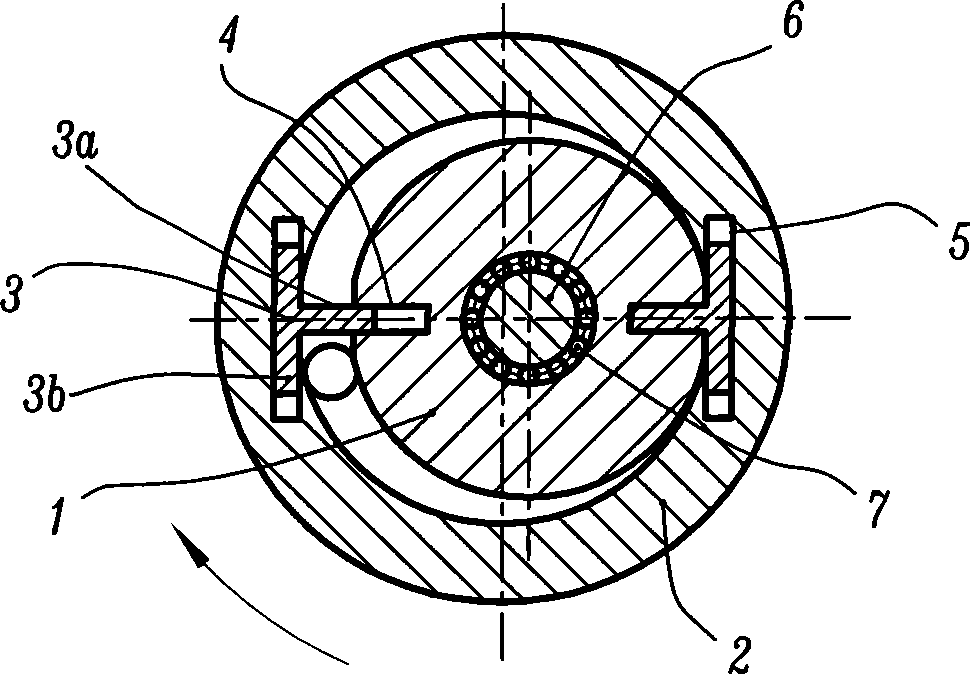 Translational rotor type compressor