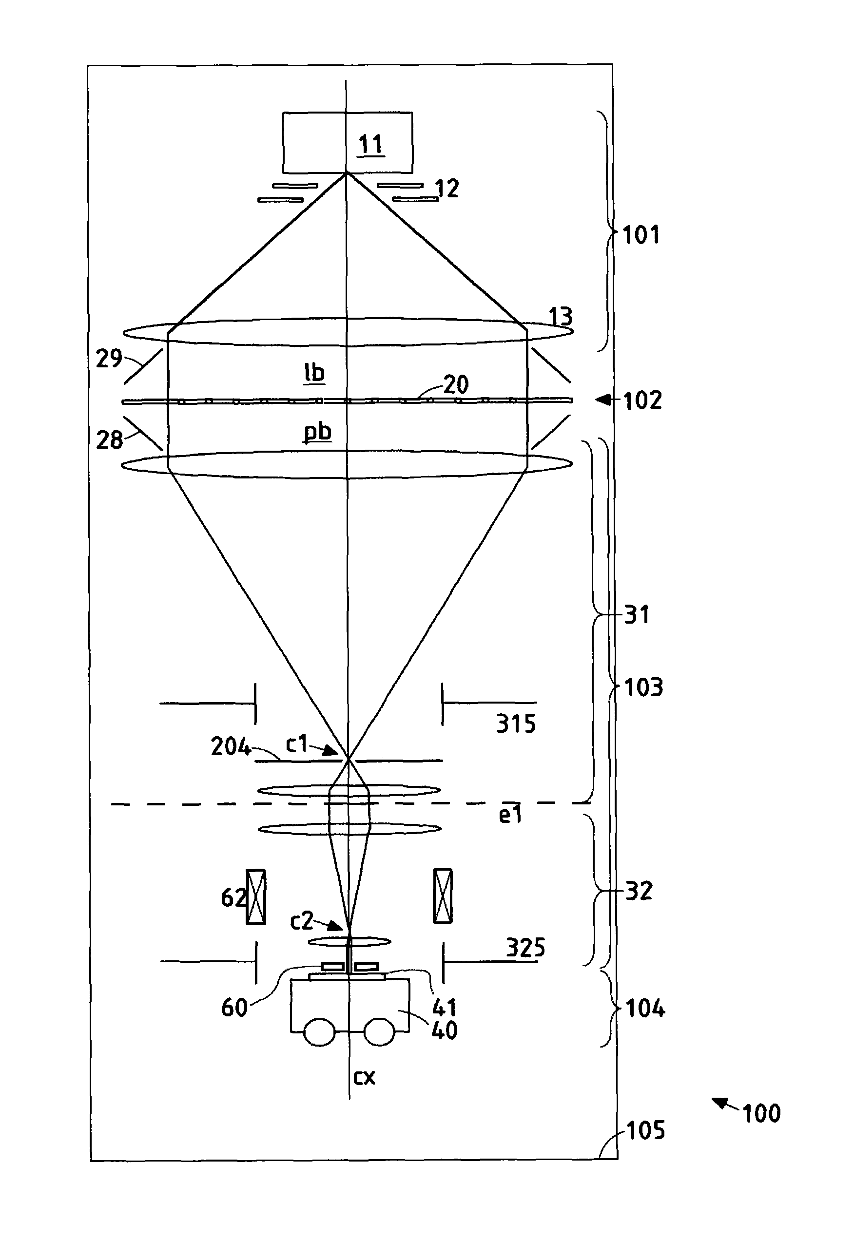 Pattern lock system for particle-beam exposure apparatus