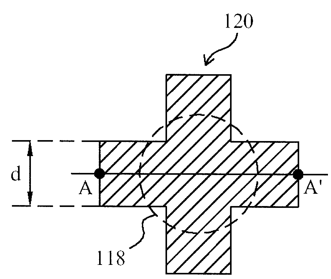 Light shield, hole arrangement and method for reducing dishing of metal plug