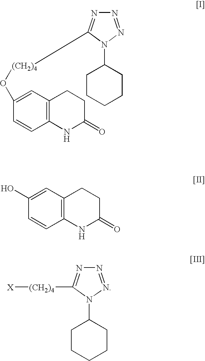 Process for production cilostazol