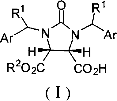 Synthetic method of (4S,5R)-half-ester