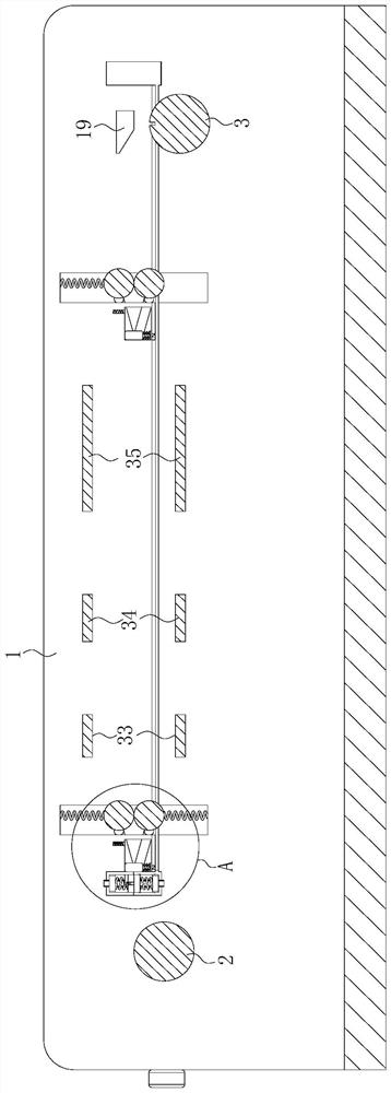 Rapid carding device and method for production of environment-friendly antibacterial fabric