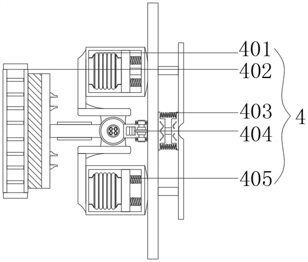 Intelligent robot chassis equipment for avoiding accidental collision by means of touch rods