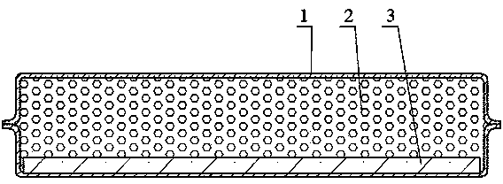 Metal vacuum composite insulation plate and preparation method thereof