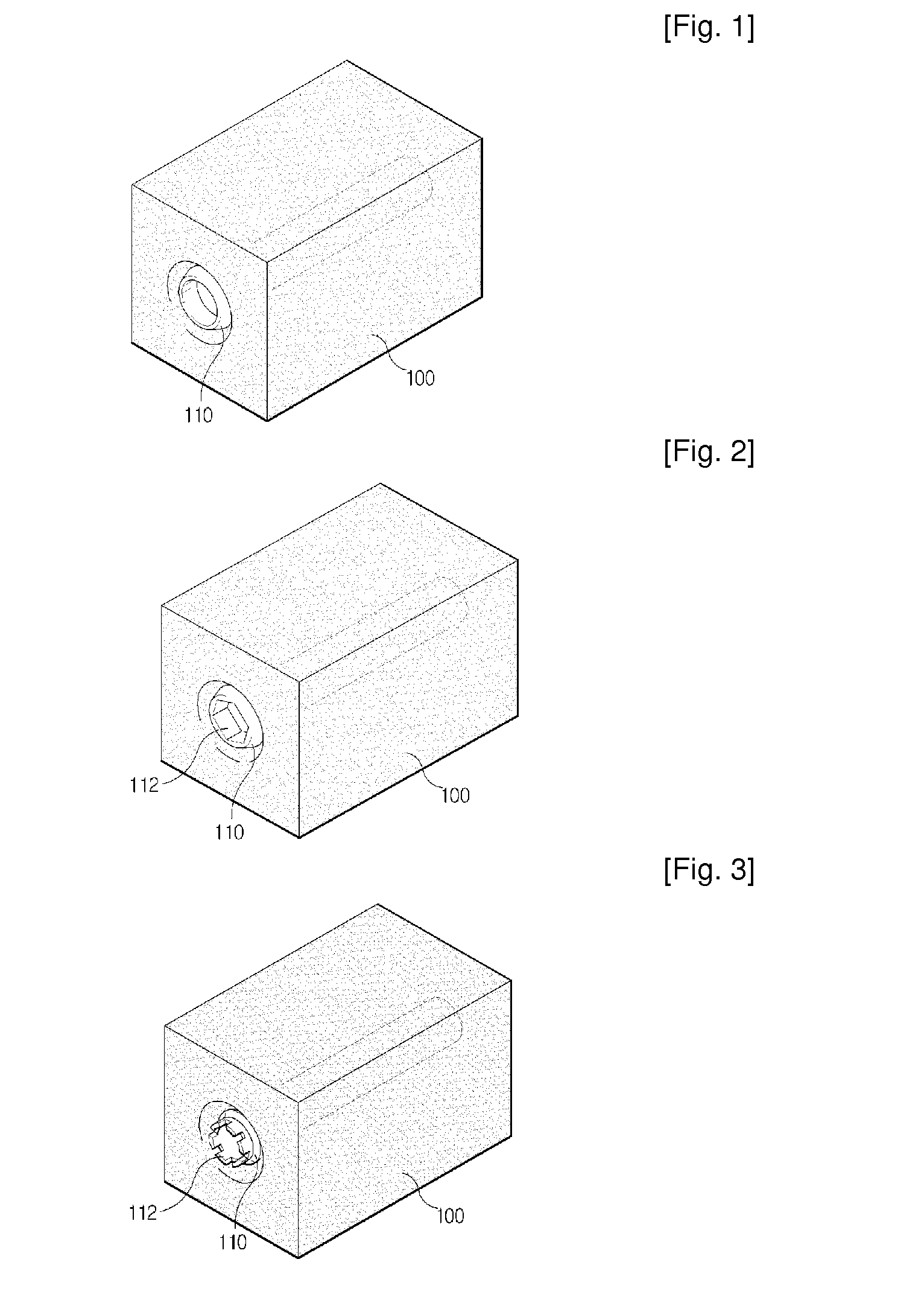 Blocking Having Joining Structure of Dental Implant Abutment and Upper Structure and Manufacturing Method of the Same