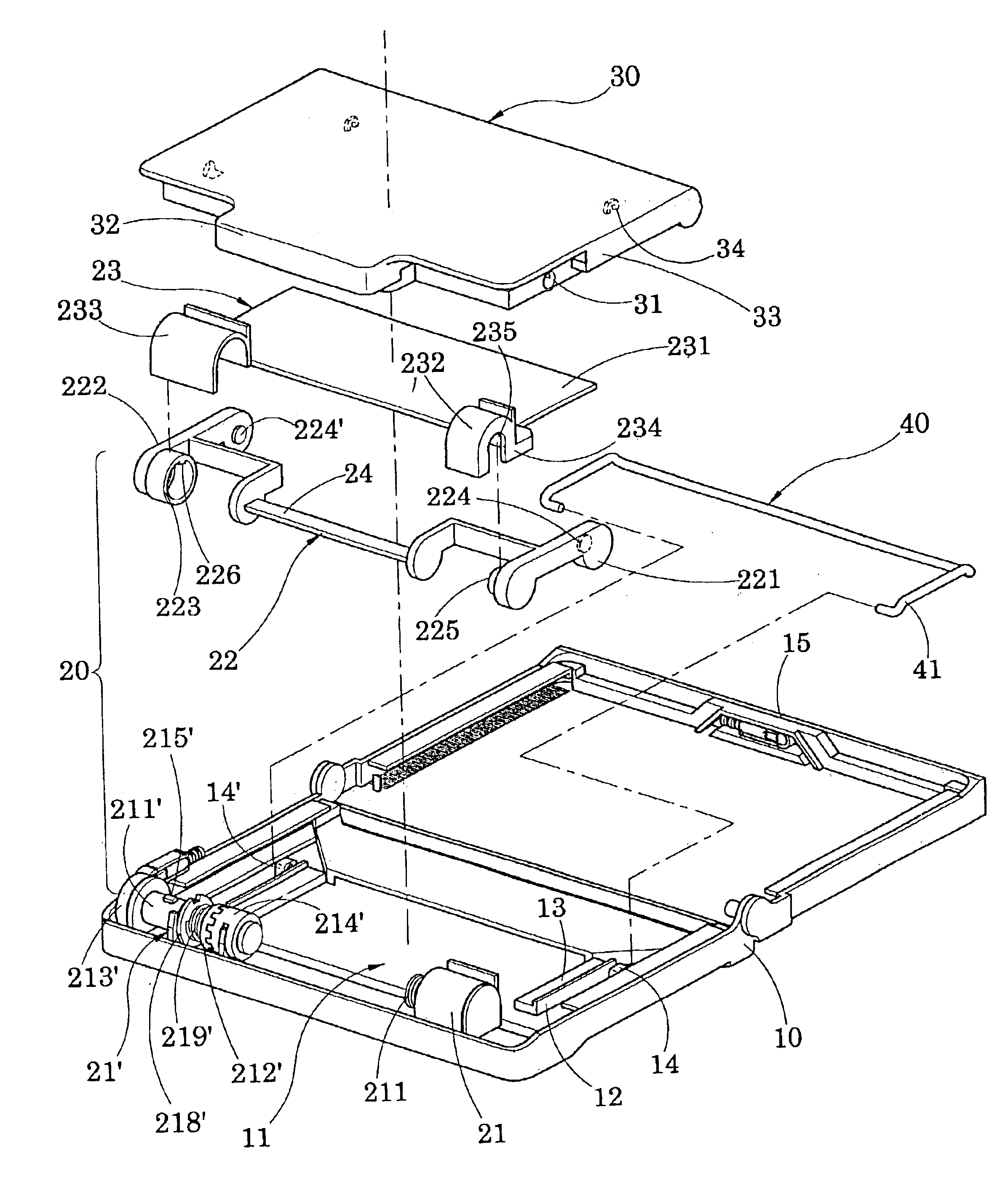 External keyboard structure