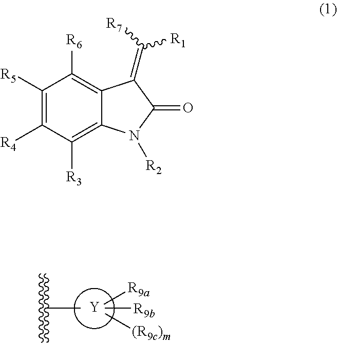 Heterocyclic substituted-3-heteroarylidenyl-2-indolinone derivative