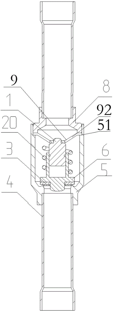 One-way valve and air conditioner