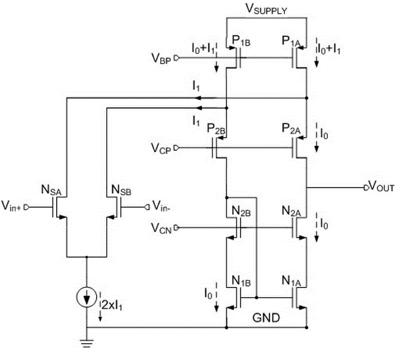 Low-voltage high-common-mode-rejection amplifier