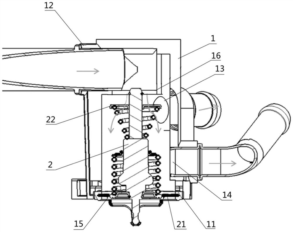 Thermostat assembly and automobile