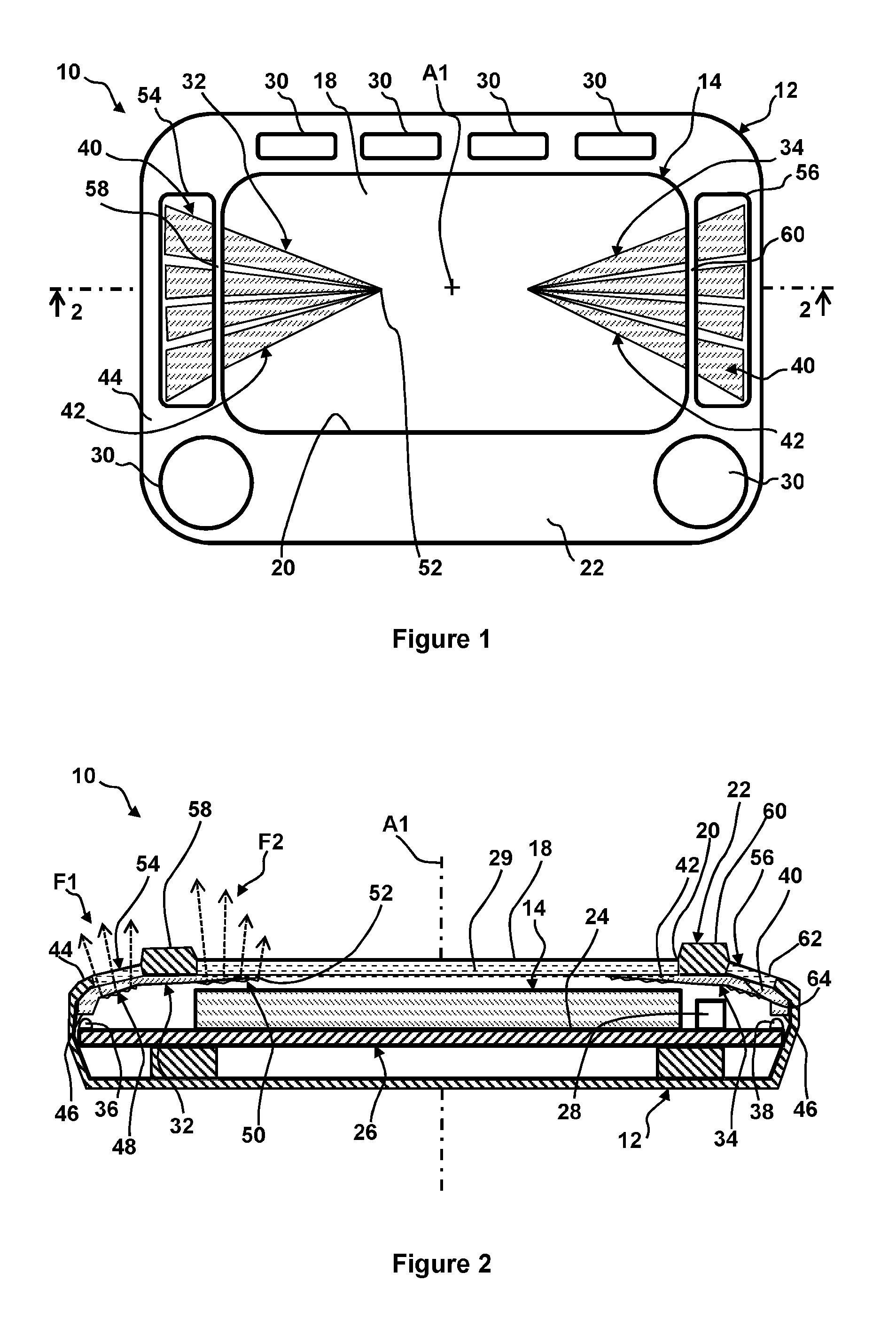 Display device provided with a light guide