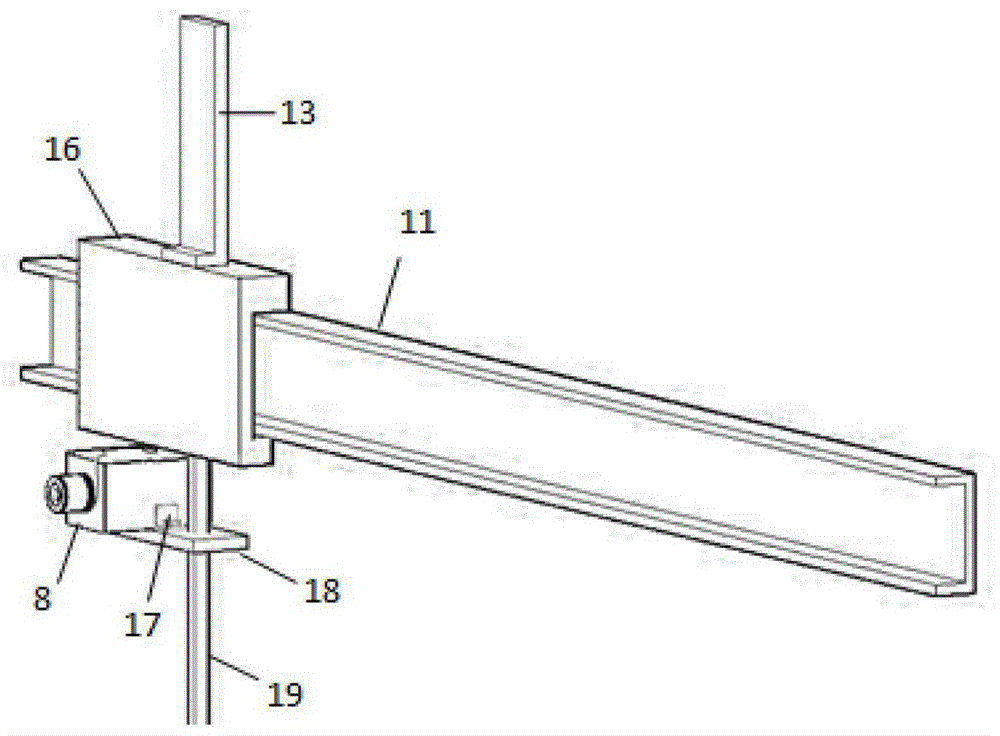 A test method for one-way drape performance of fabric