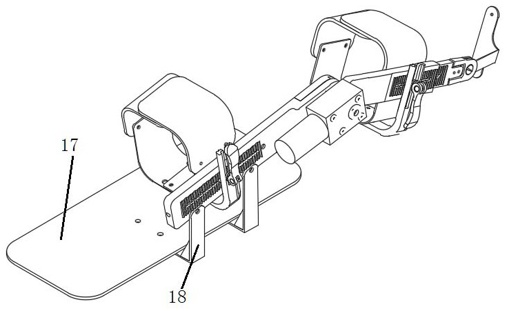 Multifunctional knee joint rehabilitation training device