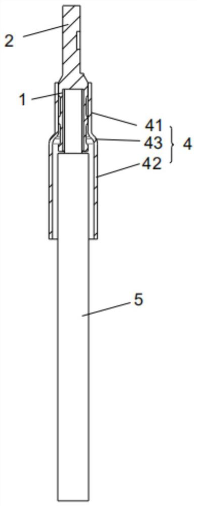 Ammeter wiring terminal