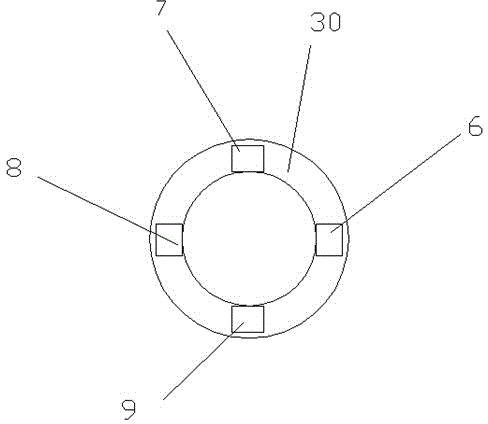 Method for carrying out heat treatment on workpiece by utilizing manually opened windows and high-temperature-resistant ceramic material