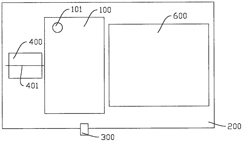 Floor mopping machine and spraying structure of same