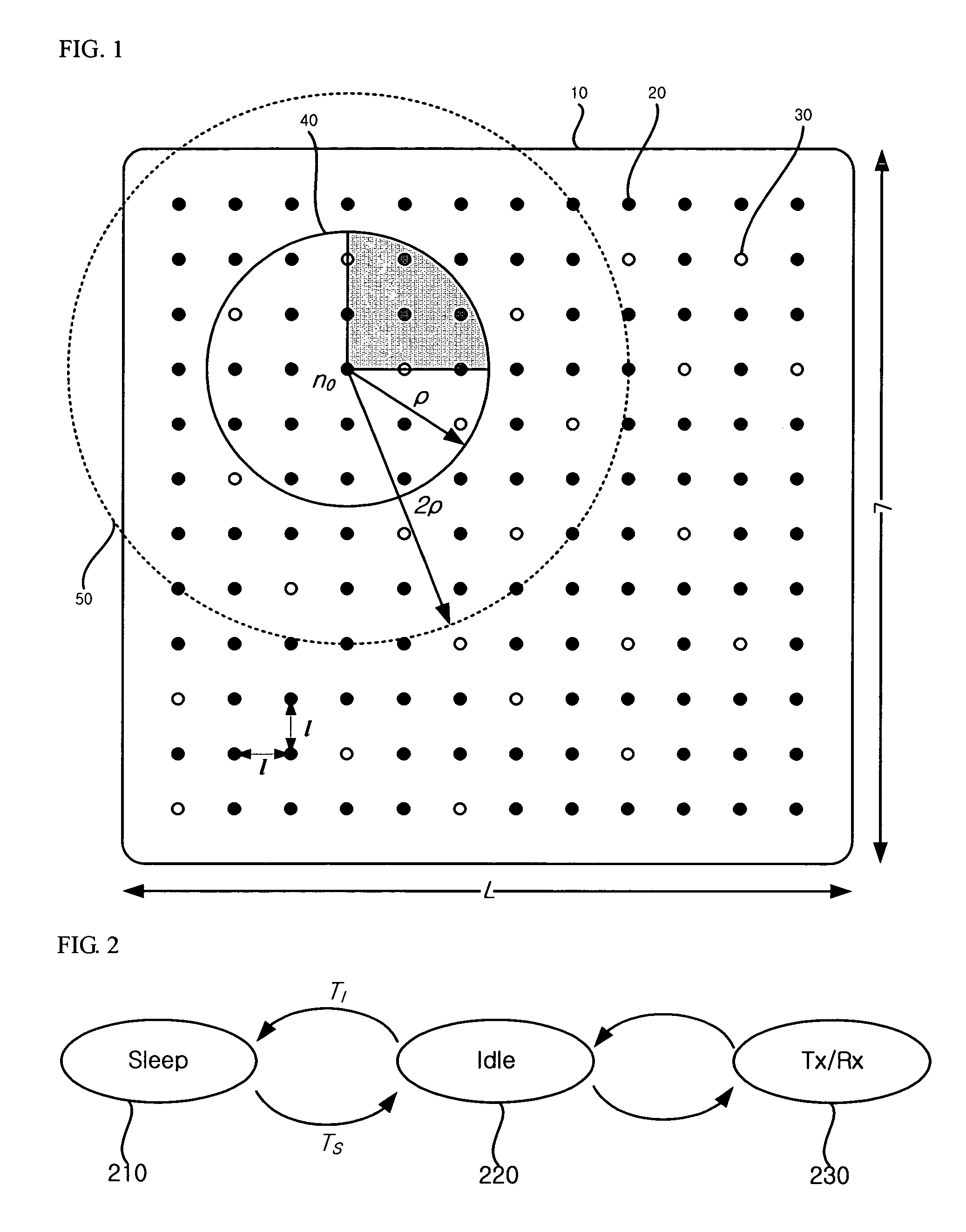 Power-saving method for wireless sensor network