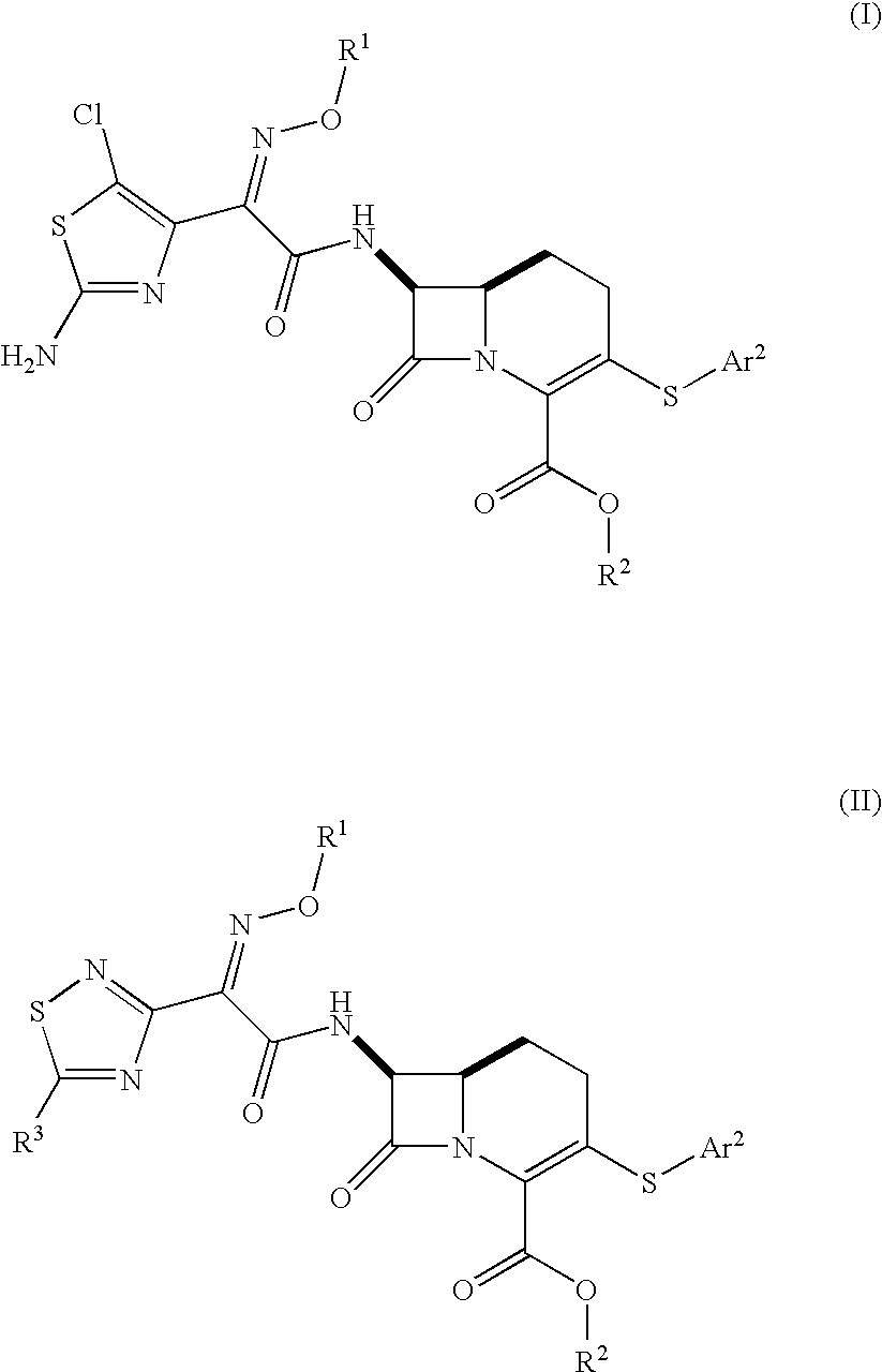 Carbacephem β-lactam antibiotics