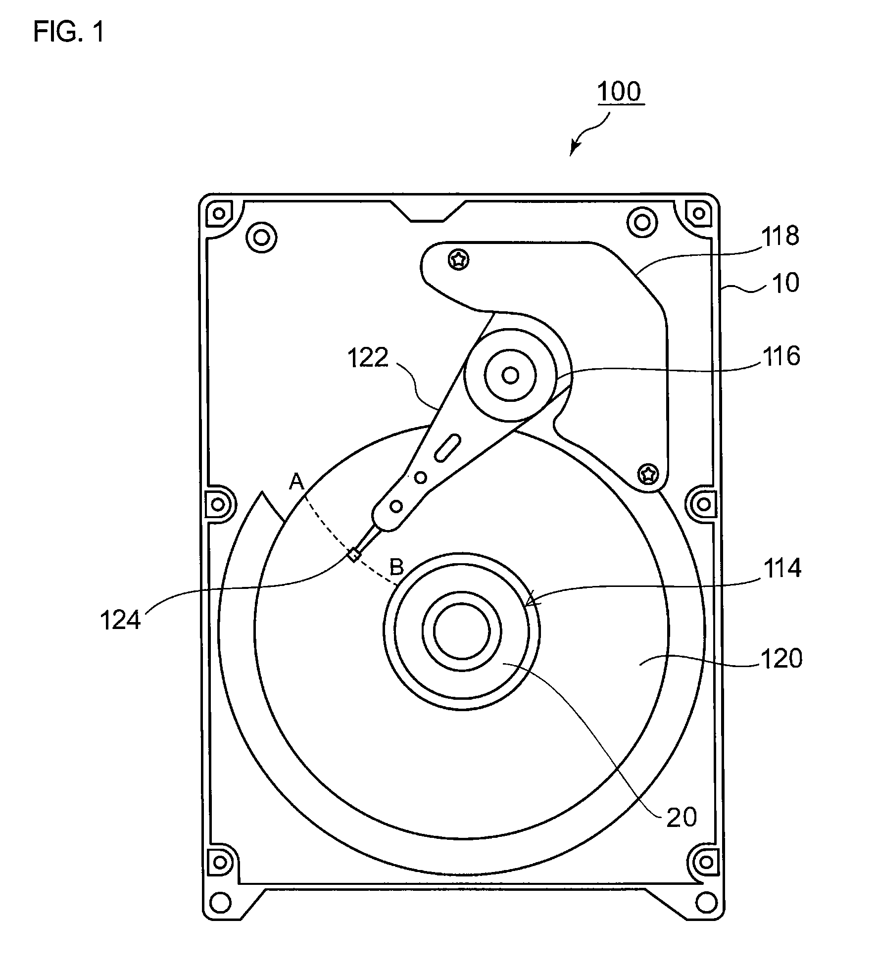 Disk drive device capable of being improved in Anti-vibration characteristic