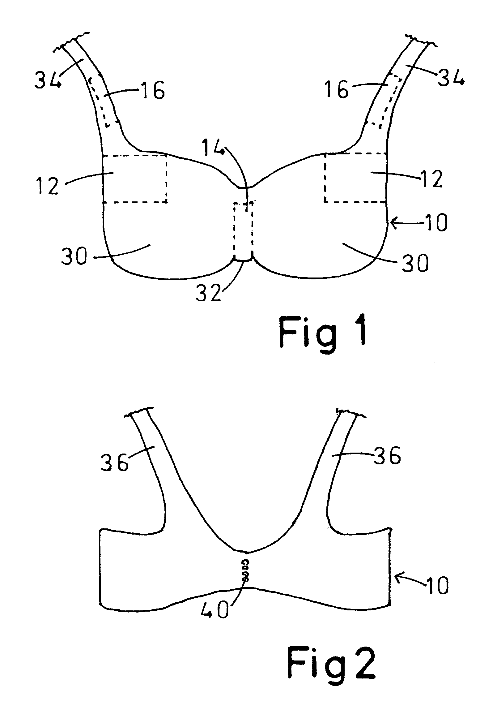 Bra including concealed carrying compartments and carrying system