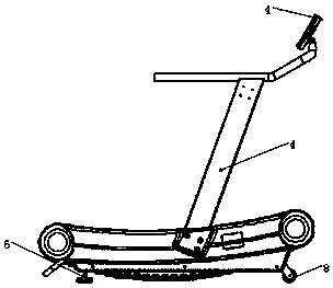 Self-operated running machine