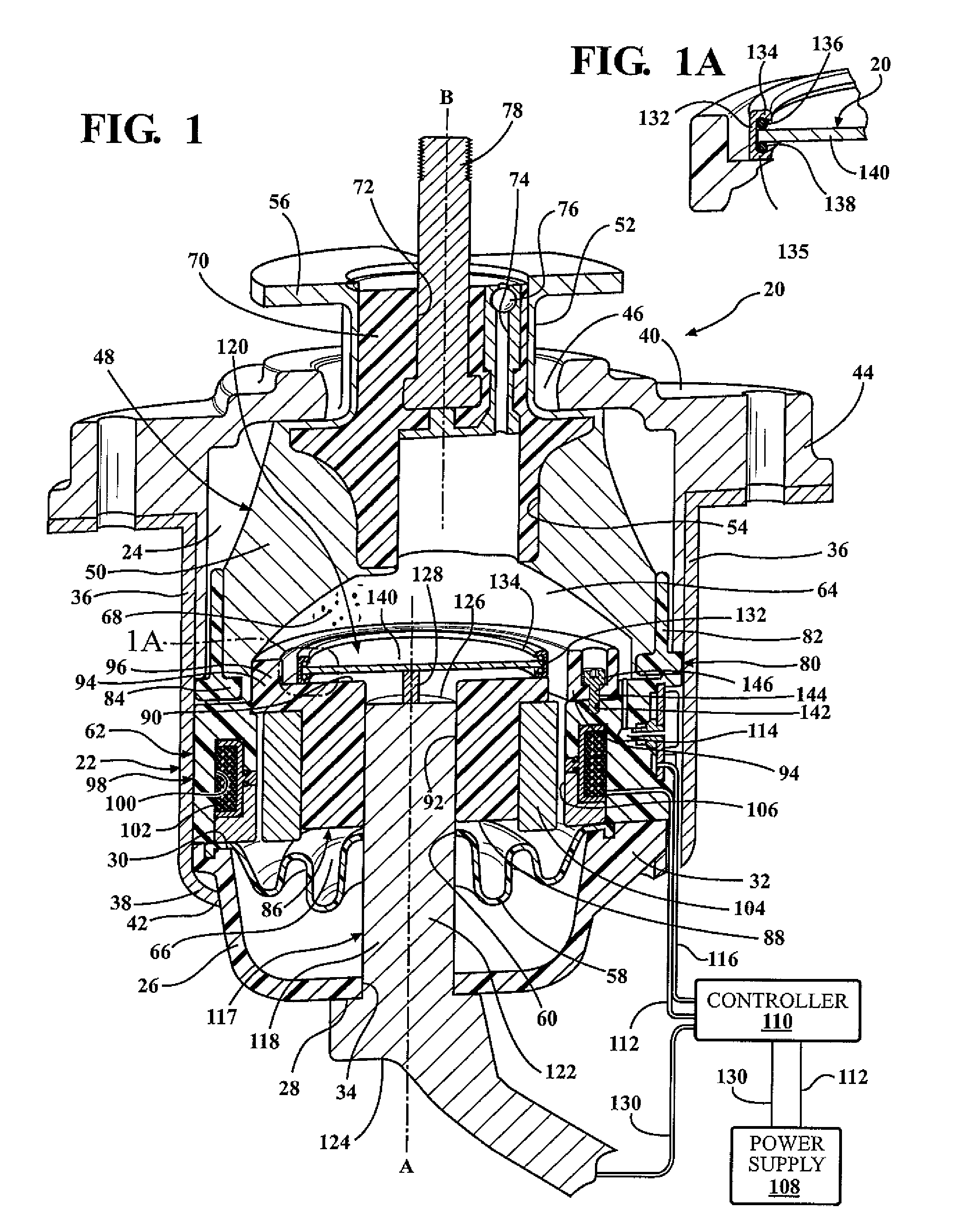 Hydraulic mount apparatus for supporting vibration source