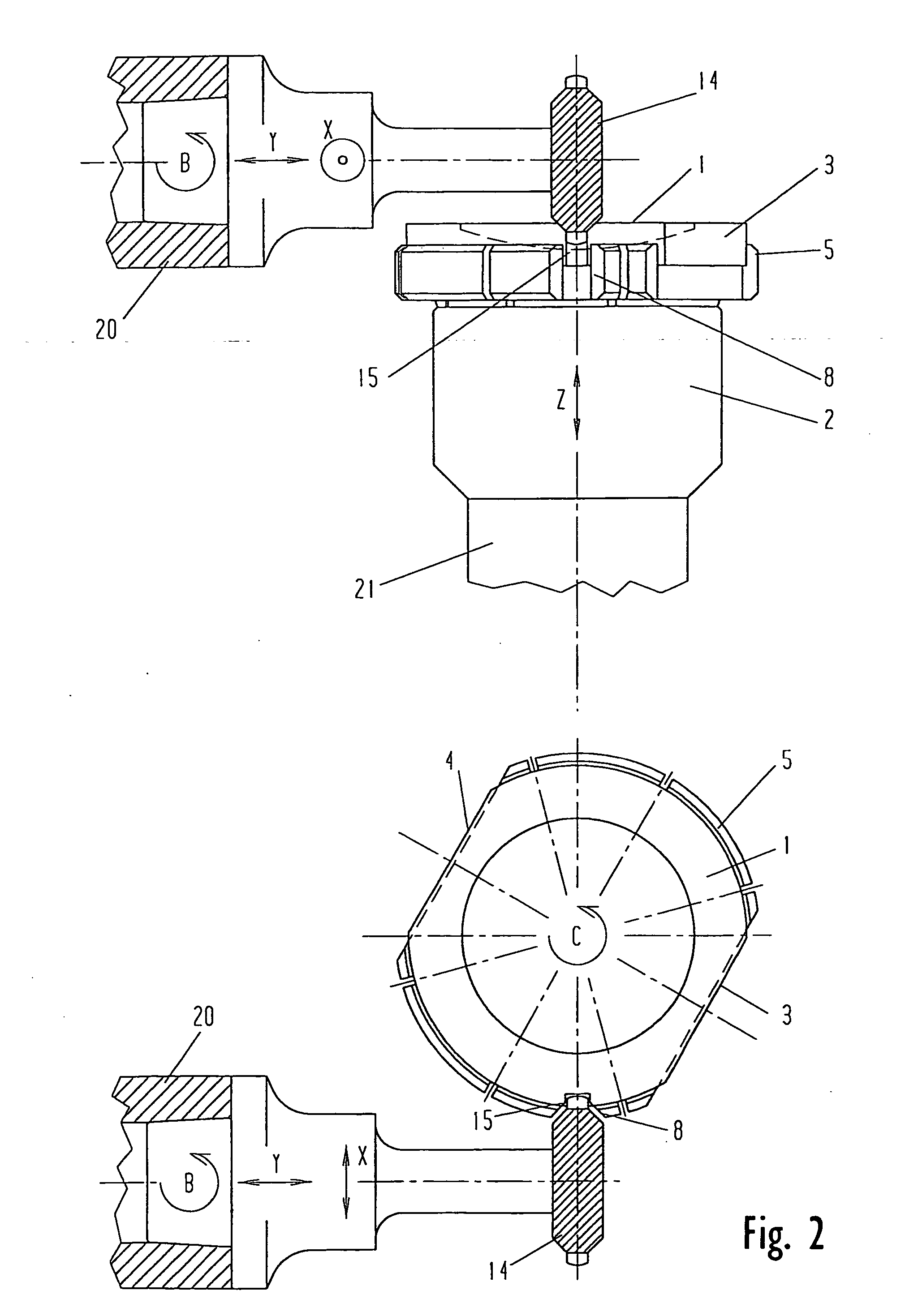 Method and device for producing ophthalmic lenses and other shaped bodies with optically active surfaces
