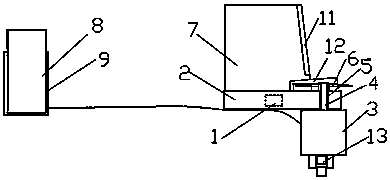 Cereal straw harvesting mechanism and working method thereof