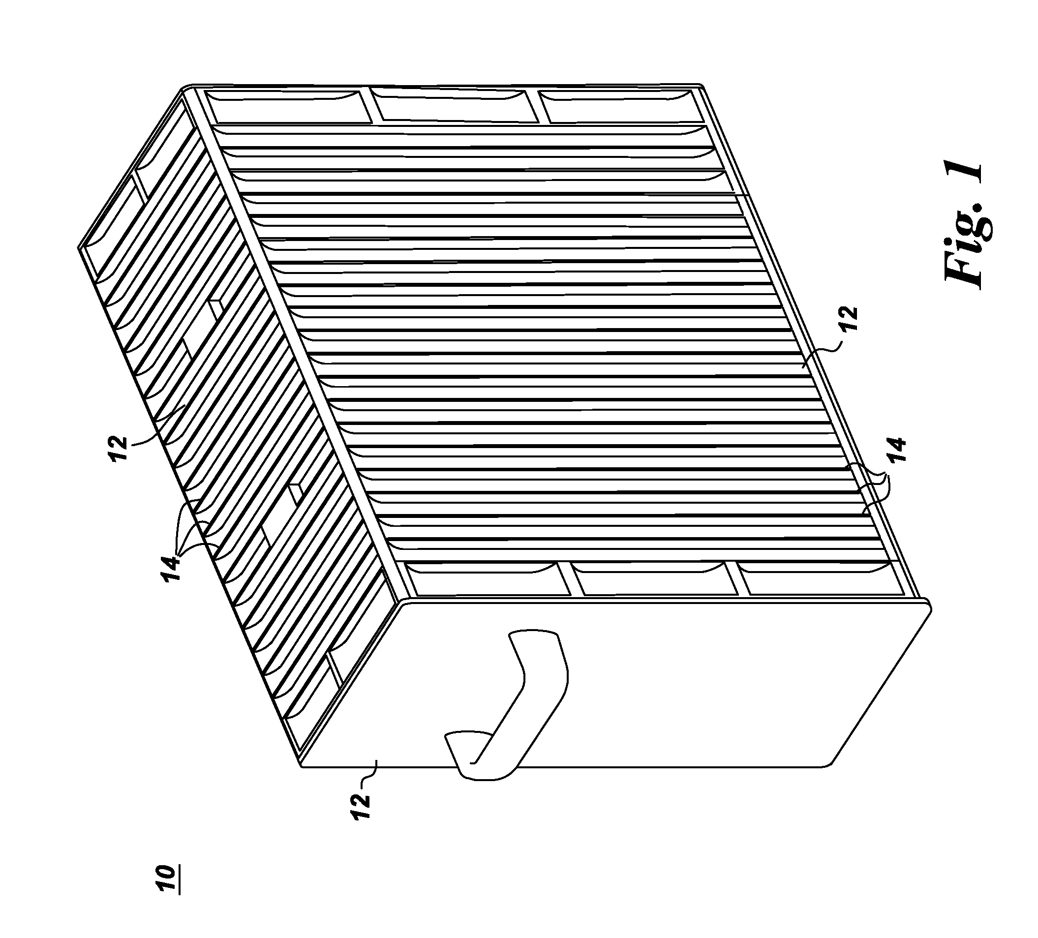 Chassis with distributed jet cooling