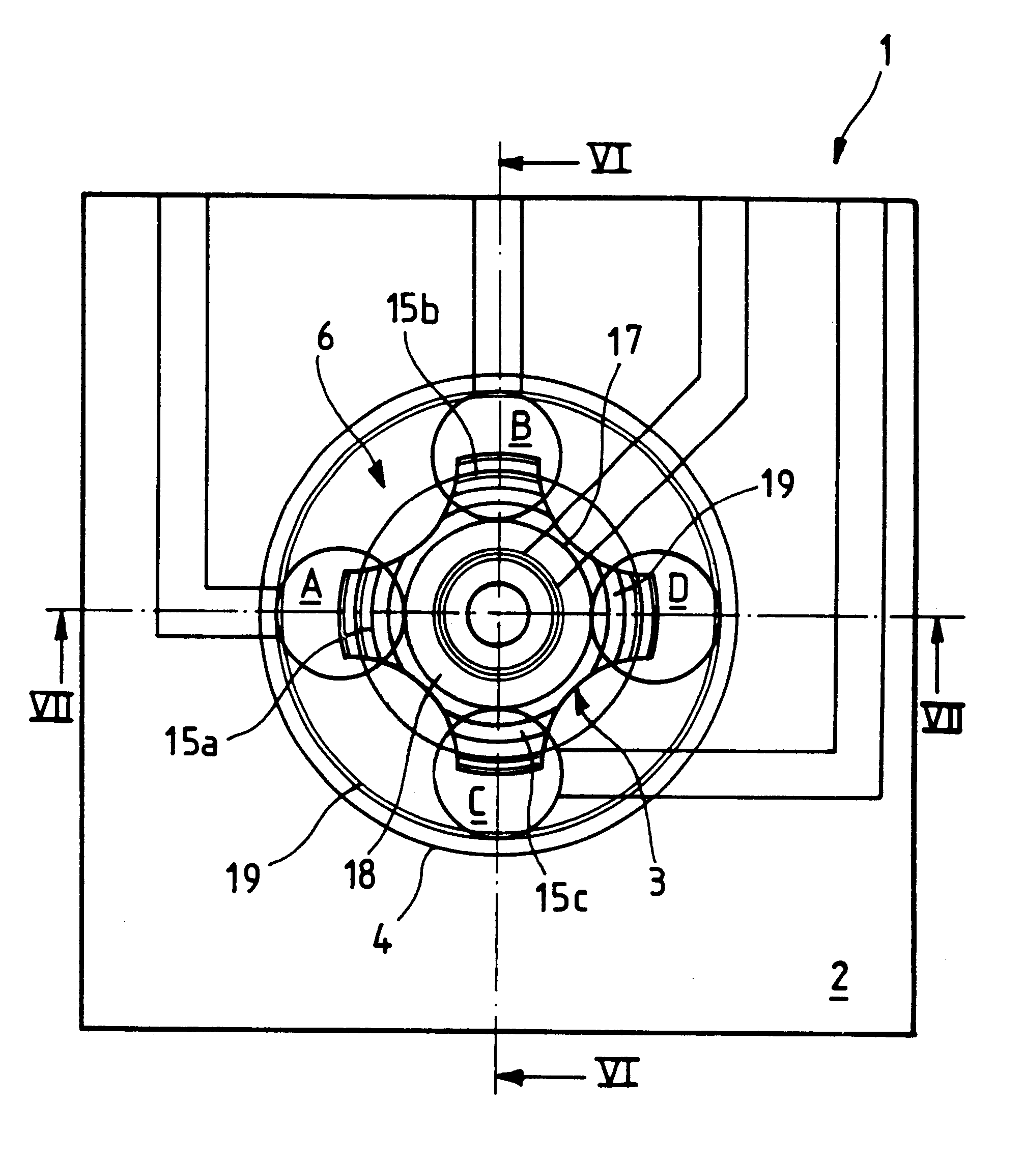 Two-pressure switch