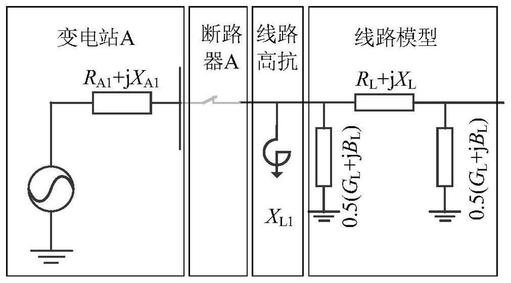 A 500kv system air-closing belt high-resistance line DC bias suppression method