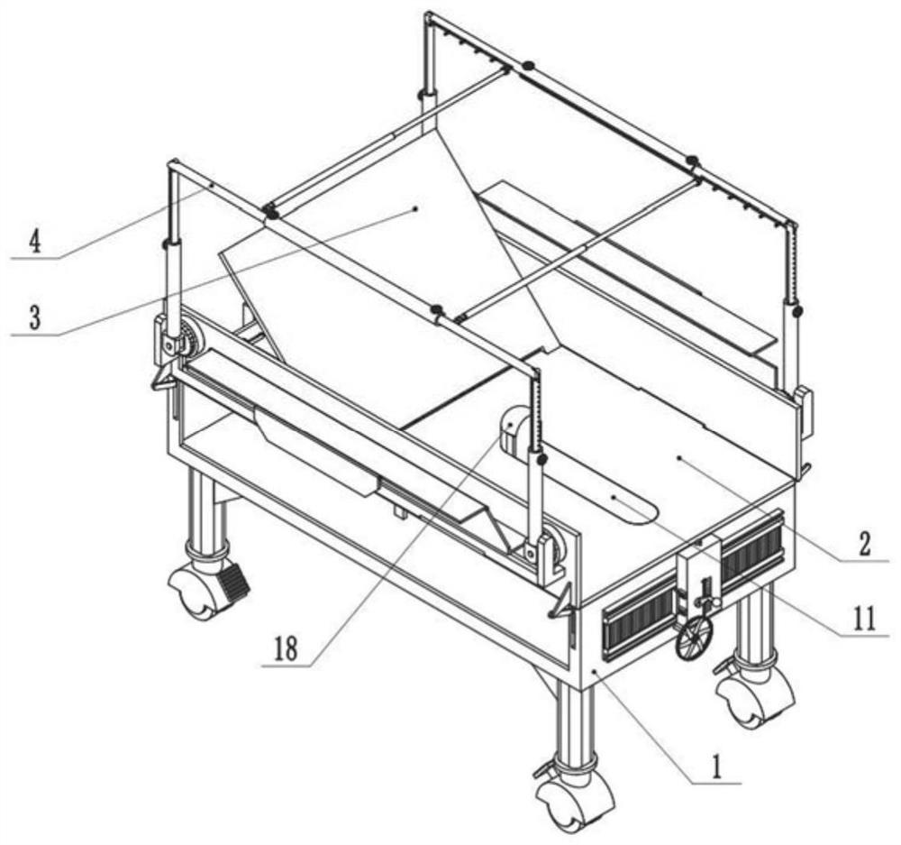 Orthopedic traction bed