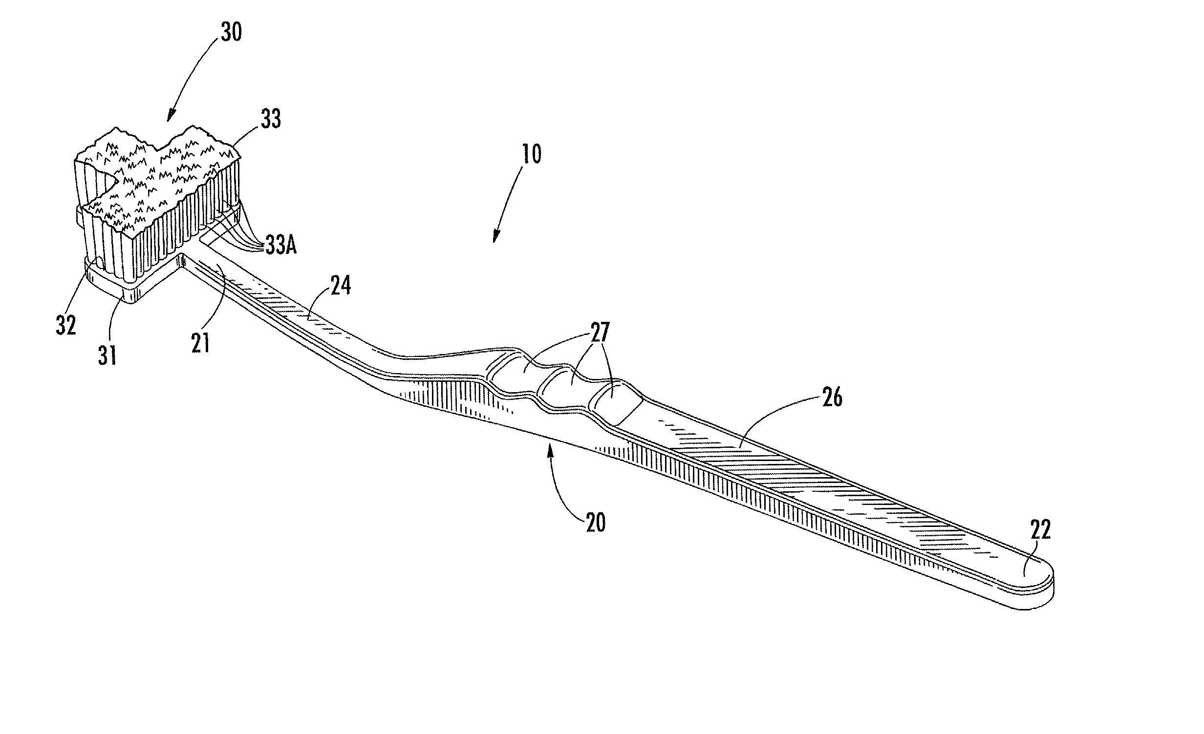 Orthodontic toothbrush