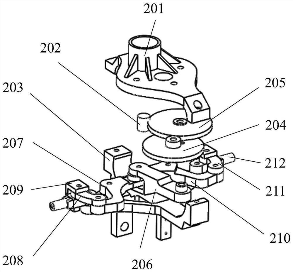 Bionic flapping-wing micro air vehicle capable of realizing high control moment generation based on double-wing differential motion and steering engine gravity center change