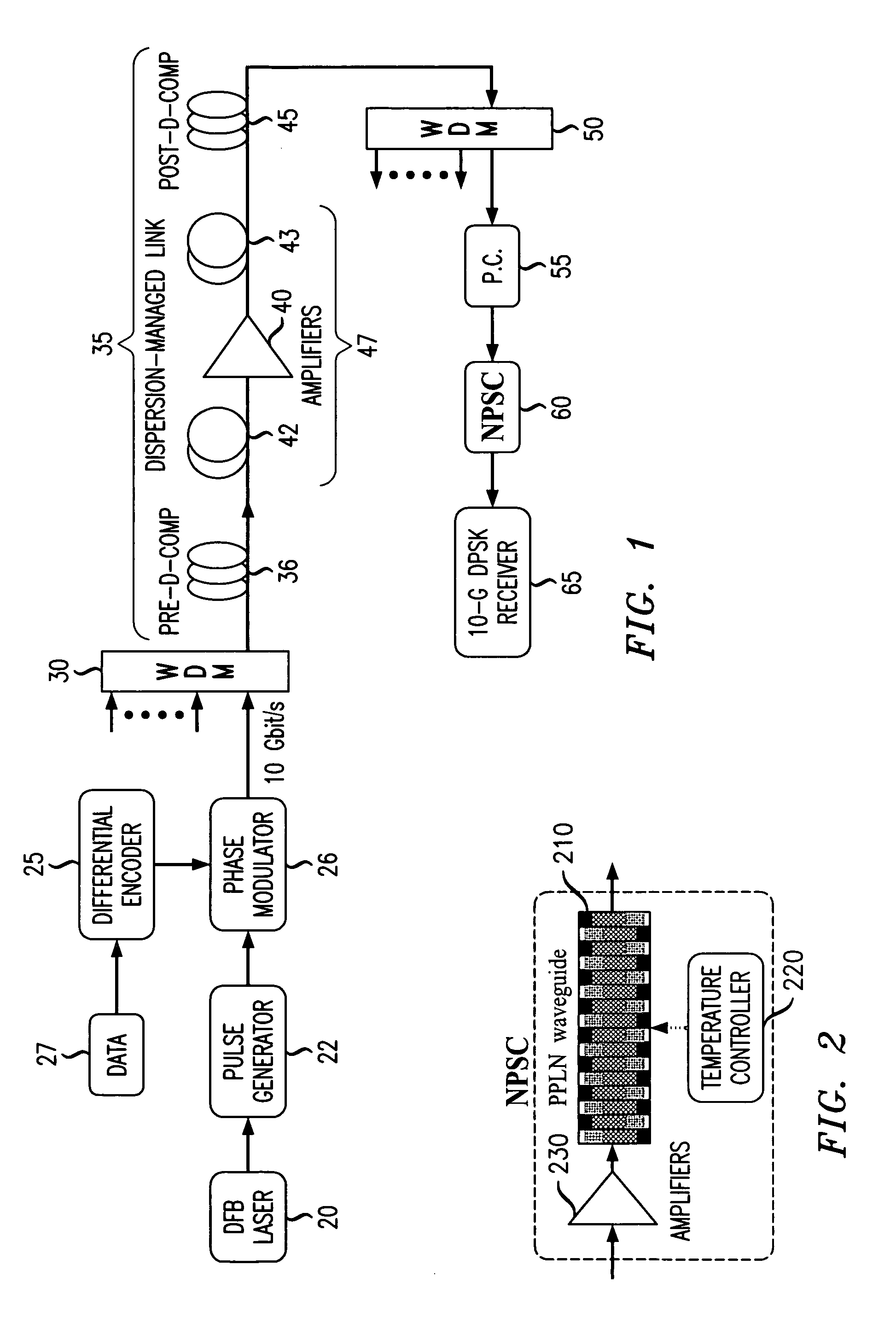 Nonlinear phase-shift compensation method and apparatus