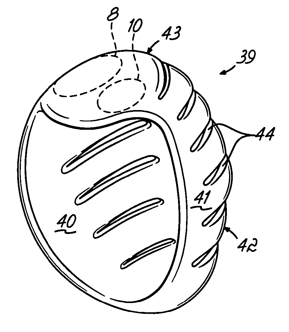 Deforming jacket for a heart actuation device