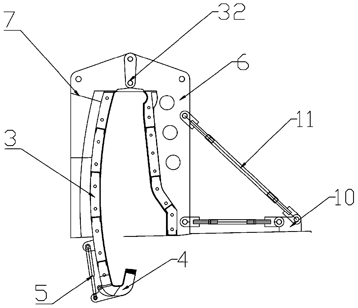 Automatic model board trolley for bridge crash barrier