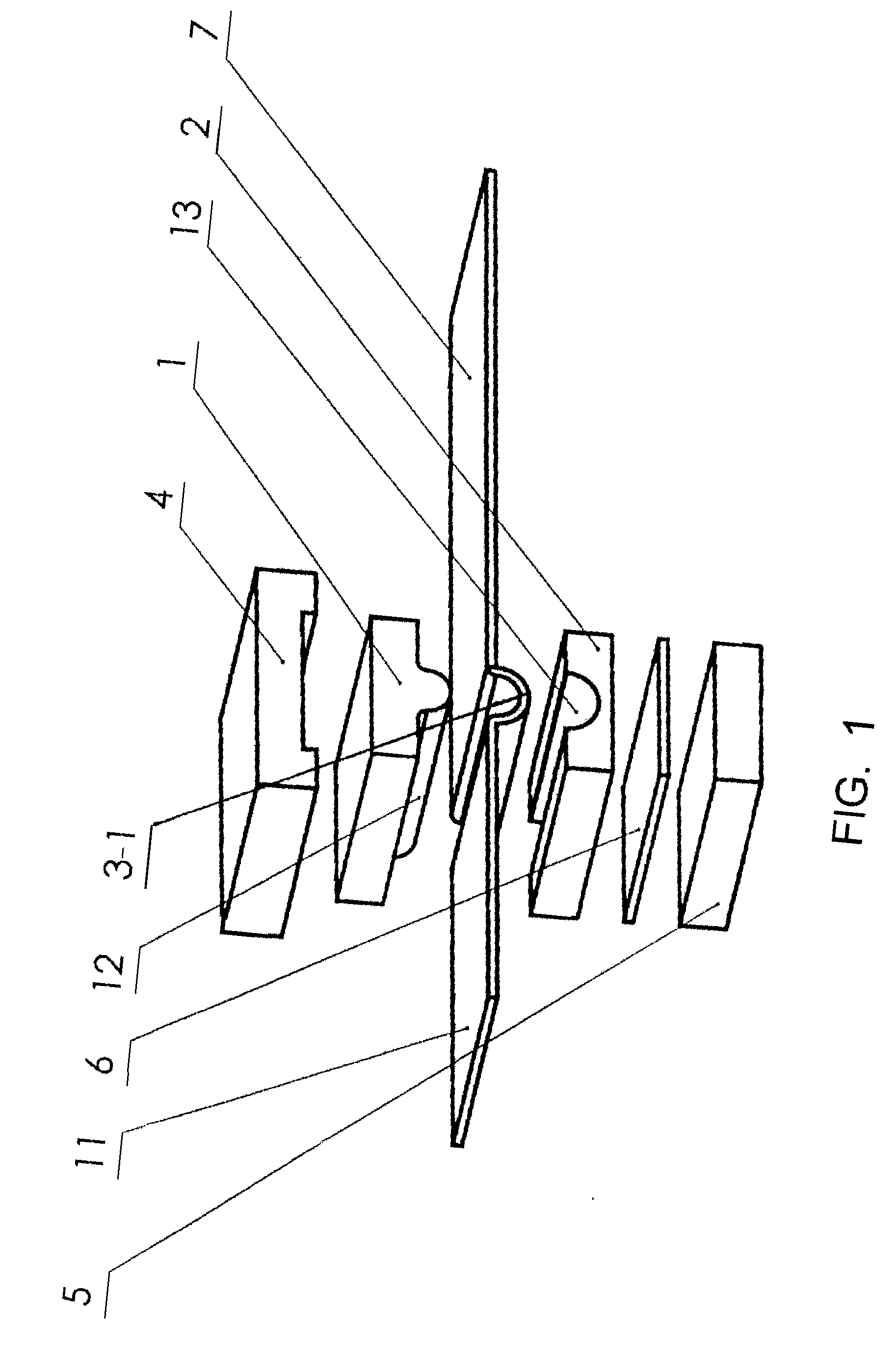 Separate Support Structure for Loudspeaker Diaphragm