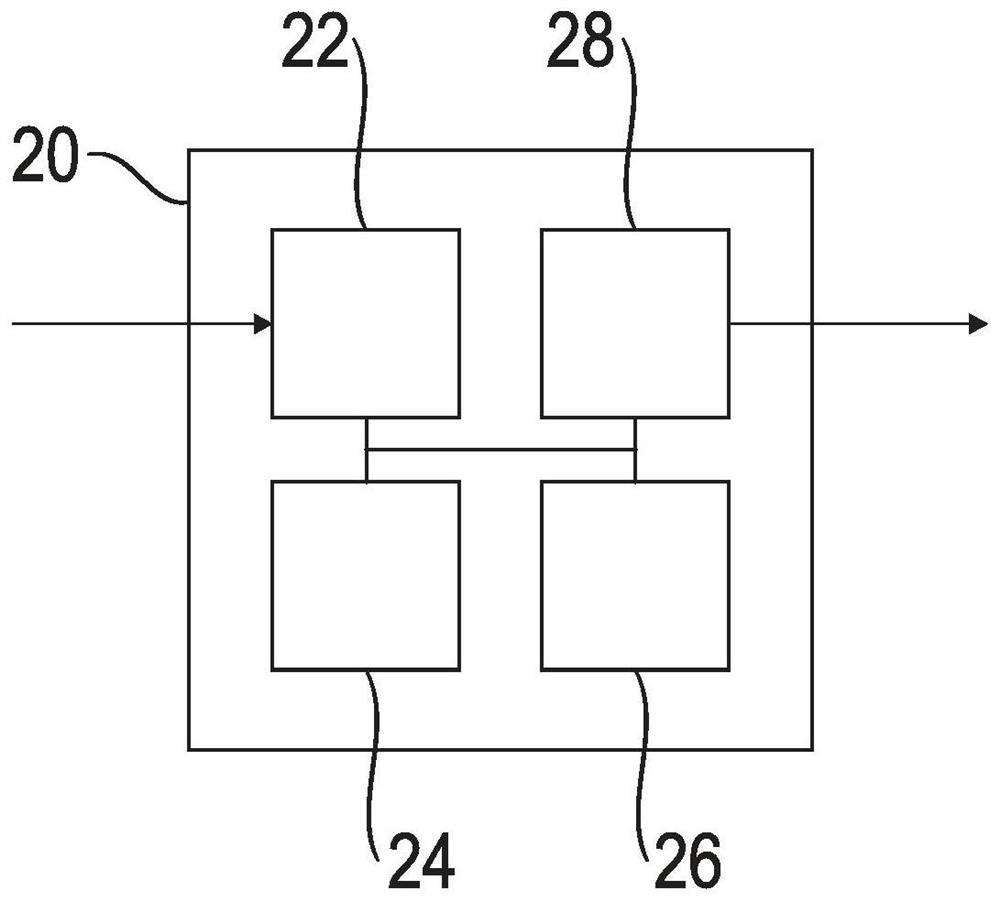 Device for determining radar target lis, sensor system and method