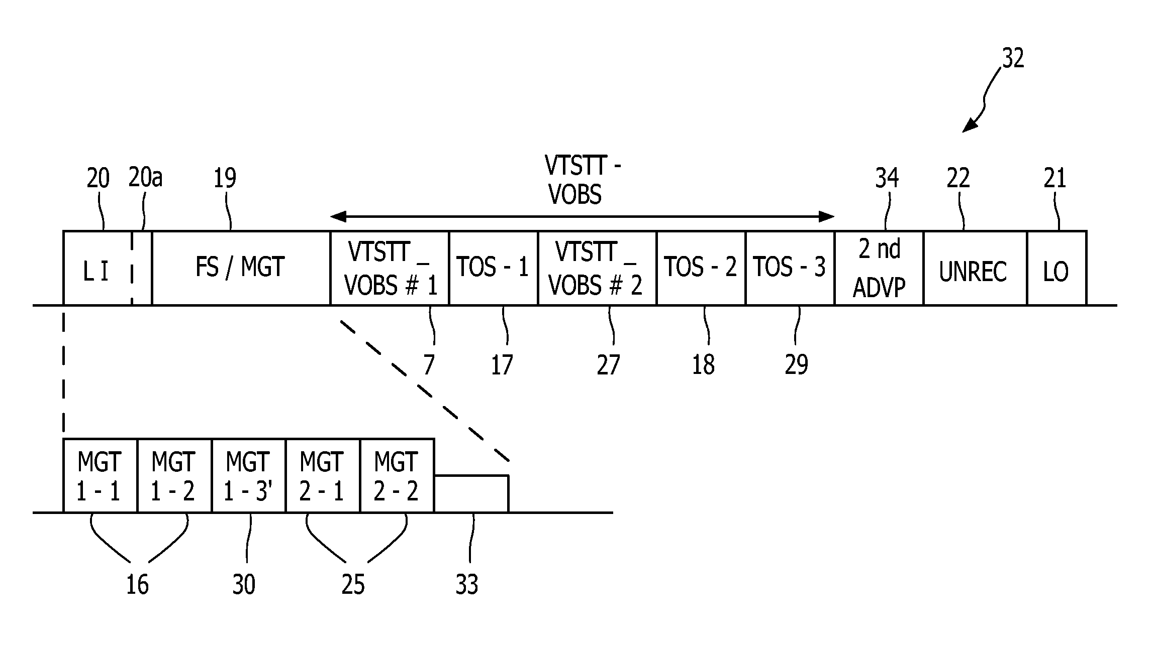 Method and apparatus for recording a digital information signal