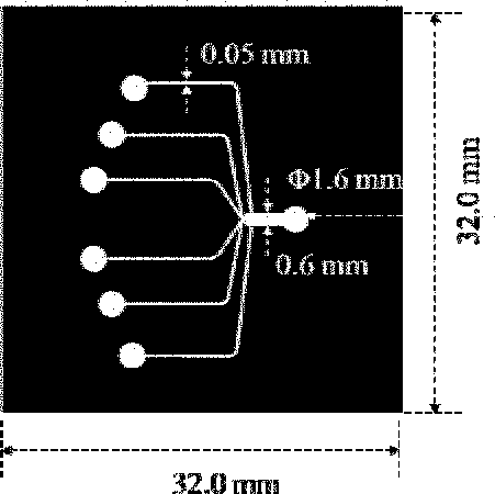 Array type continuously-flowing microfluidic chip device and manufacture method and application thereof