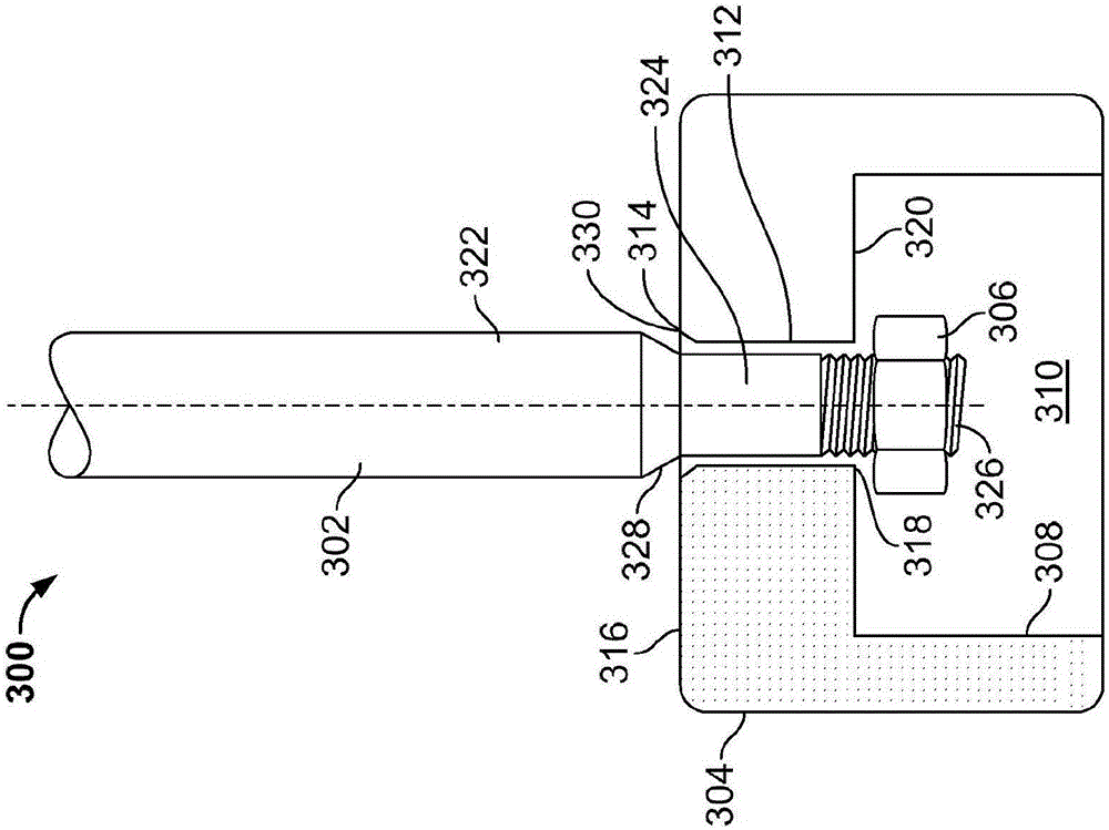 Valve stem and plug connections and staking tools