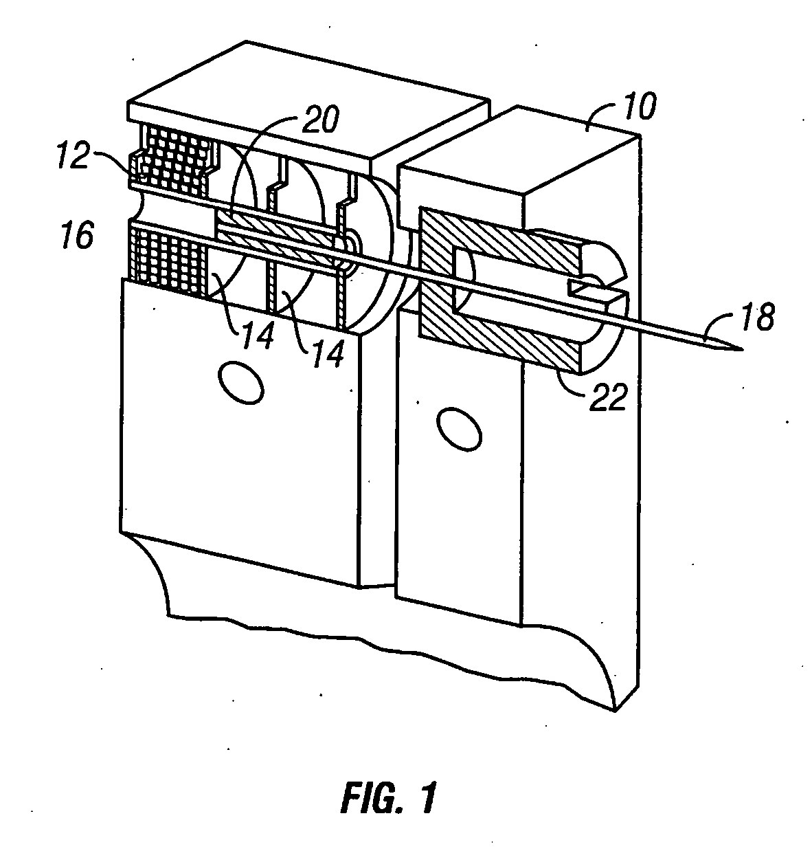 Method and apparatus for storing an analyte sampling and measurement device