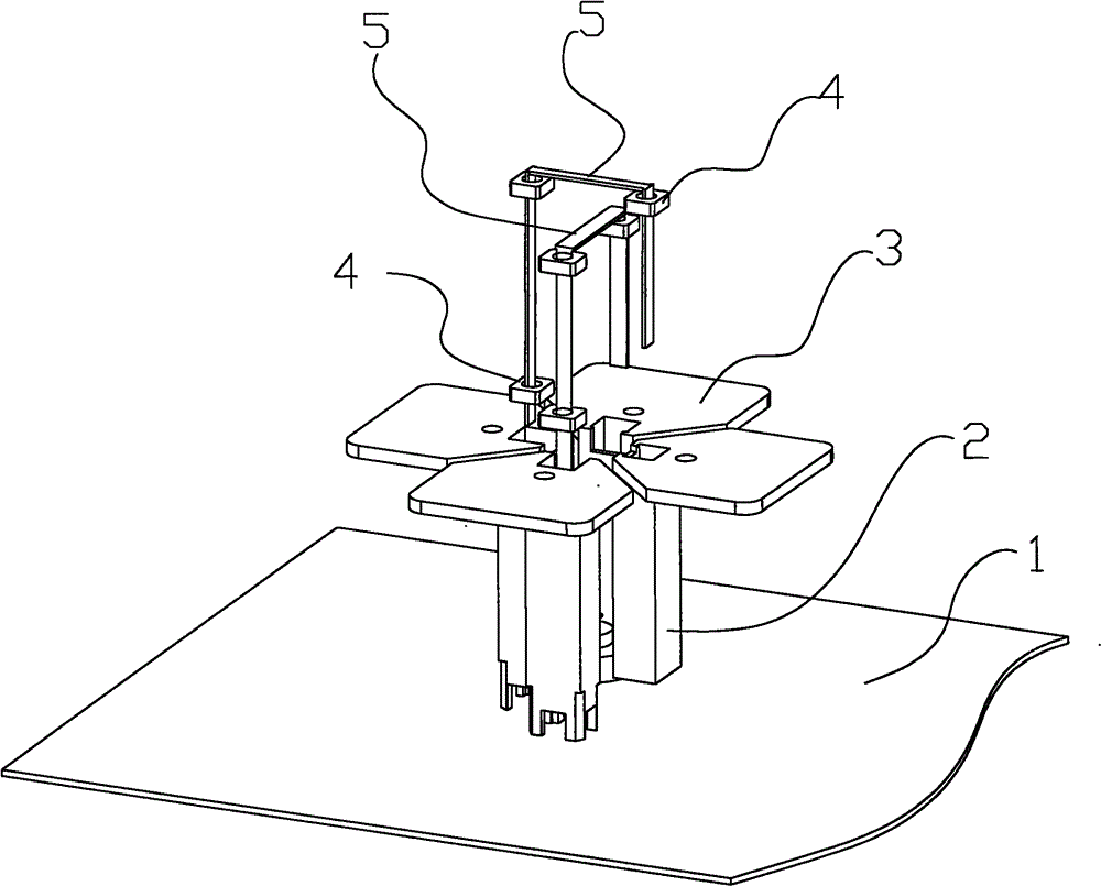 Broadband dual polarized antenna unit