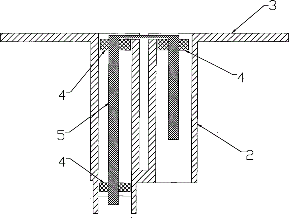 Broadband dual polarized antenna unit