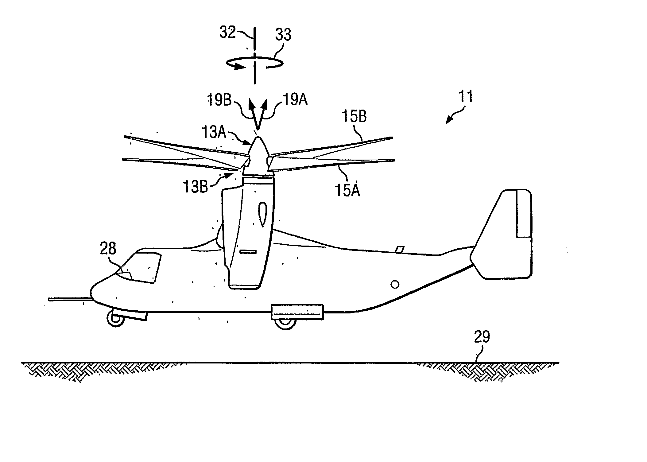 Method and Apparatus for Flight Control of Tiltrotor Aircraft