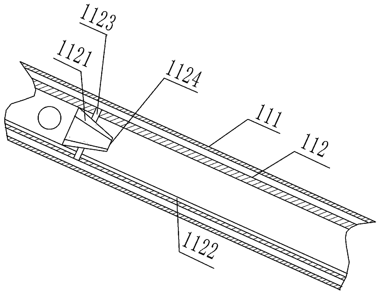 Steel ball cleaning device